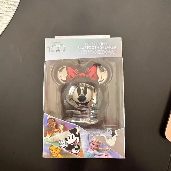 SALE Disney 100 Minnie Mouse Bitty Boomers Mini Collectible Bluetooth Speaker - Picture 2 of 6